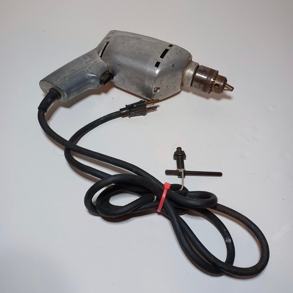 VINTAGE STANLEY CORDED DRILL MODEL 4031 3/8" DRILL TESTED WORKING - Picture 1 of 8